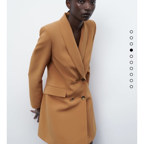 BLOGGERS FAV ZARA NWT LONG BLAZER - Picture 10 of 16